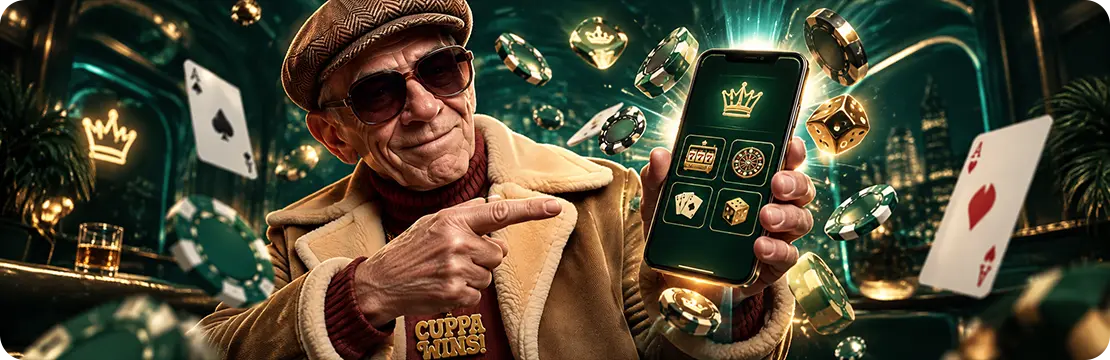 CuppaWins mobile app